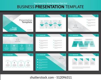 Page layout design template for presentation and brochure , Annual report, and book page with infographic elements design