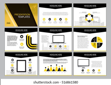 Page layout design template for presentation and brochure , Annual report, flyer page with infographic elements design