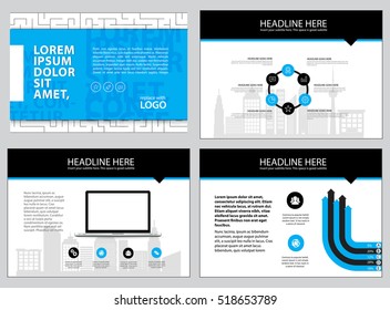 Page layout design template for presentation and brochure , Annual report, flyer page with infographic elements design