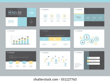 Page layout design template for presentation and brochure , Annual report, flyer and book page with infographic elements design
