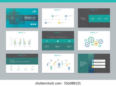 Page layout design template for presentation and brochure , Annual report, flyer and book page with infographic elements design