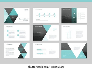 Page layout design template for presentation and brochure , Annual report, flyer and book page with infographic elements design.with flat vector cover backgrounds