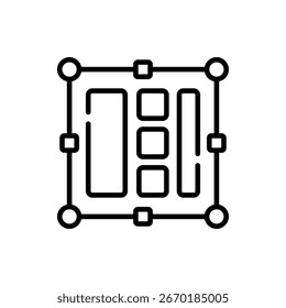 Page layout design vector perfect for publishing and graphic design graphics