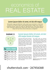 Page layout newsletter for use with business or nonprofit