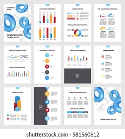 Page layout template for presentation and brochure , Annual report, flyer and book page with infographic elements design. A4. Vector illustration