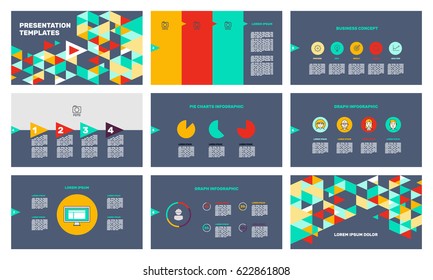 Page layout template for presentation and brochure , Annual report, flyer and book page with infographic elements design. Vector illustration