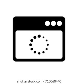 Page loading . browser loading