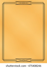 Page menu in the restaurant. Vector illustration.
