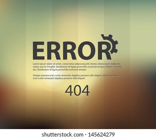 Page not found, 404 error background.