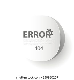 Page not found, 404 error.