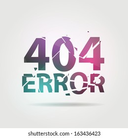 Page not found, 404 error.