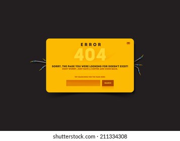 Page not found, 404 error.