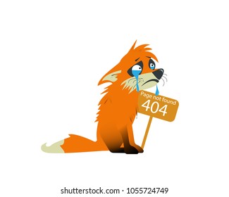 Page not found. The Fox Cries