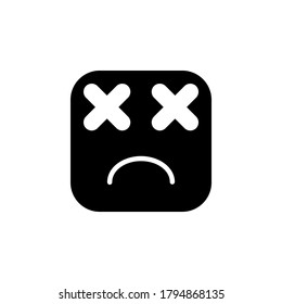 page not found icon. application icon. perfect for logo, website, application, presentation and more product. icon design solid style