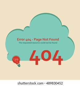 Page not found, Server Error 404. Website 404 page creative concept. Modern 404 page not found concept. 