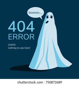 Page Not Found, Web Site Error. Banner. Vector illustration.