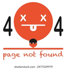 page not fount art for web and mobile