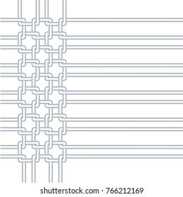 The page of the notebook is decorative elegant