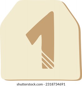 Page Number 1 Count Digit Numeric Numbering Ranking Numerical Numbers Text