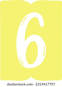 Número de página 6 Recuento Número numérico Dígito Numeración numérica Clasificación Números numéricos Texto