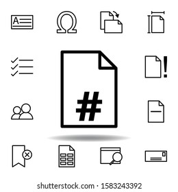 page number icon. 