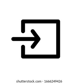 in page outline icon design