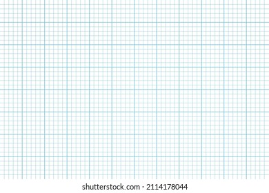 Page of paper with grid background for notice. Educational vector illustration