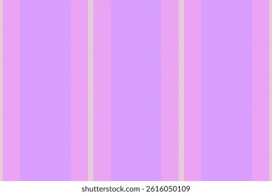 Page pattern seamless fabric, event lines stripe textile. Faded background vertical vector texture in violet and pink colors palette.