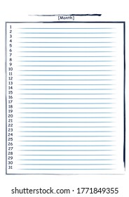 the page planner for print