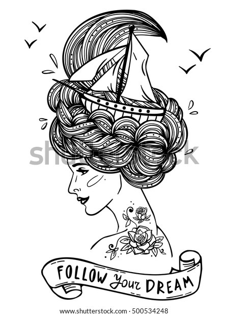 Download Page Print Adult Coloring Book Hand Stock Vector Royalty Free 500534248