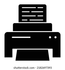  Page printer Vector icon which is suitable for commercial work and easily modify or edit it
