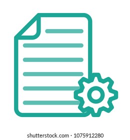 Page Setting Document Stock Vector (Royalty Free) 1075912280 | Shutterstock