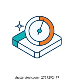 Icono de velocidad de la página Ilustración de stock de Vector