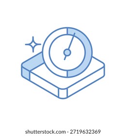 Icono de velocidad de la página Ilustración de stock de Vector