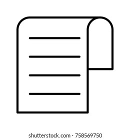  page thin line