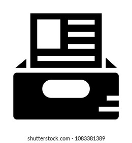 page vector glyphs icon