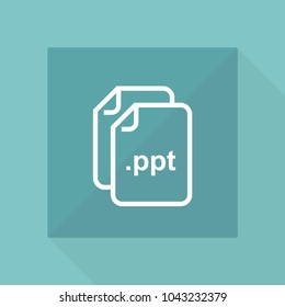 Page vector line icon