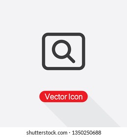 Page View Icon Vector Illustration Eps10