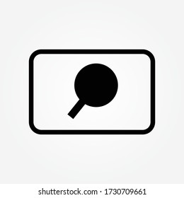 Symbol für Seitenansicht