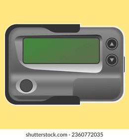 fondo de ilustración vectorial de la caricatura del localizador