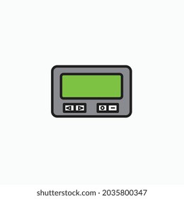 pager icon for business website,apps, and many more