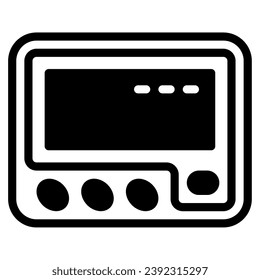 ilustración de icono de paginación para aplicación web, etc
