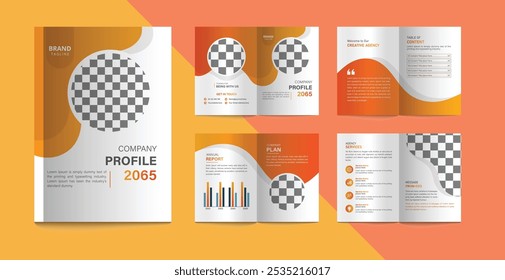 Pages company profile brochure template