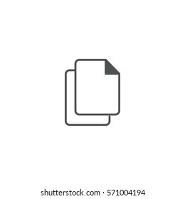 pages icon. sign design