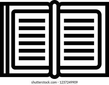 Pages icon-book symbol