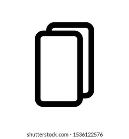 pages line vector single icon