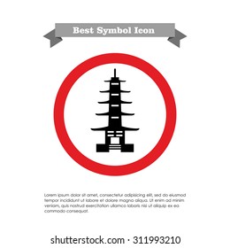 Pagoda icon