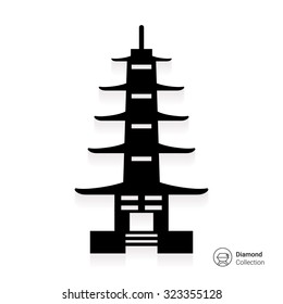 Pagoda icon