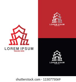 pagoda logo design