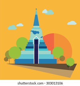 Pagoda Vector